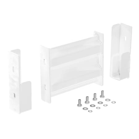 Vestil Drop-In Style Guard Rail 1 Ft White GR-F2R-DI-1-WT